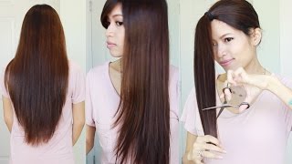 The Best Hair Hack ♥ How to Cut amp Layer Your Hair at Home [upl. by Sirahc998]