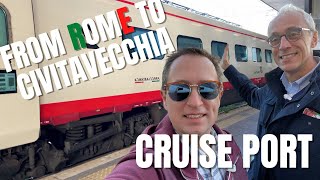 Rome to Civitavecchia cruise port  Catching Your Cruise In Rome The Most Costefficient Way [upl. by Gilbert426]