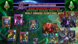 EP 80 Past 270 Days Raid Shadow Legends F2P Mystery Shard Only Run Halloween Fusion and Doom T [upl. by Shaughnessy]