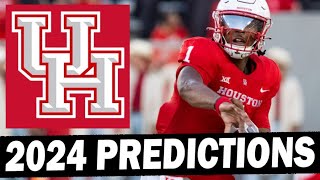 Houston Cougars 2024 Season Predictions [upl. by Oicnecserc]