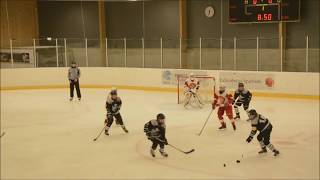 Falkenbergs Hockey U12  Mölndal 20171006 [upl. by Anitnerolf]