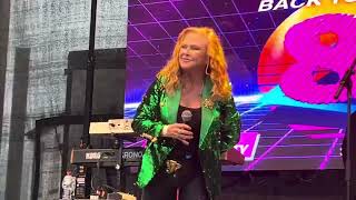 Carol Decker T’Pau  China in your hand  Ebrington Square  Back to the 80’s  August 25th 2024 [upl. by Attekal]