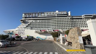 NCL Epic  Mediterranean Cruise  Day 2  At Sea April 2024 [upl. by Lebyram666]