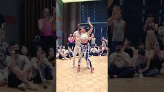 Panagiotis y Myrto masterclass demo SBTS 2023 Salsa Bachata Temptation Singapore [upl. by Nobell197]