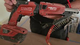 Hilti Still the Top Choice Auto Feed Screw Gun for Drywall [upl. by Aihsekan321]