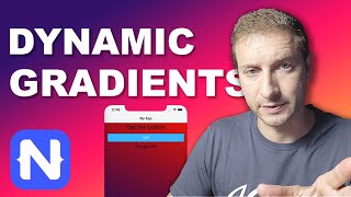 Dynamic Gradients in NativeScript  Tutorial [upl. by Riggall]