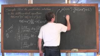 More Solving Separable Differential Equations Calculus 1 AB [upl. by Hen971]