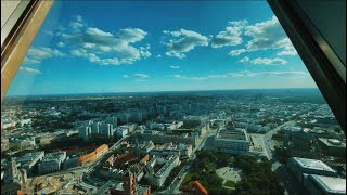 Alexander platzBerlin🇩🇪view of the tower from the middle alexanderplatz berlin tower view [upl. by Lyda243]