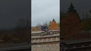 Riding over the rails Amateur Enduro [upl. by Atinas958]