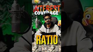 Interest Coverage Ratio in Stock Market  Hindi  investmate stockmarket sharemarketindia [upl. by Bertie457]