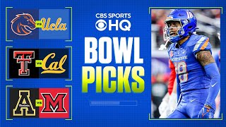 College Football BOWL PICKS Expert Picks For Saturdays Games I CBS Sports [upl. by Ahsel]