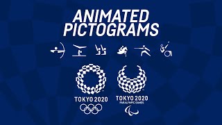 The Tokyo 2020 Kinetic Sports Pictograms animated pictograms [upl. by Curt]