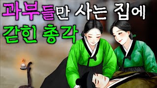 204 과부들만 사는 집에 들어간 총각  야담·민담·전설·설화·옛날이야기 [upl. by Onahpets]