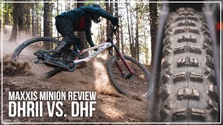 Maxxis Minion Review  DHRII vs DHF  The Loam Wolf [upl. by Cyma]