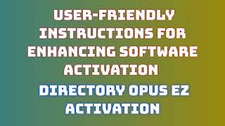 Directory Opus Installation Tutorial with Activation  Directory Opus 2024 Download [upl. by Regni]