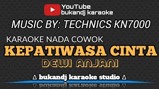 KEPATIWASA CINTA KARAOKE NADA COWOK  DEWI ANJANI  TARLING LIRIK TANPA VOKAL 2024 [upl. by Zwick]