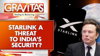 Indian Think Tank Flags Security Risks Posed by Starlink  GRAVITAS [upl. by Nhguavahs30]