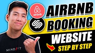 How to Create a Direct Booking Website For Your Airbnb On Squarespace No Coding Needed [upl. by Anelleh777]