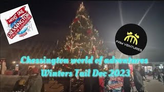 You Need To Visit winters Tail chessington World of adventures vlog Dec 2023 [upl. by Lerej597]