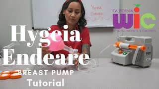 Hygeia Endeare Breast Pump Tutorial [upl. by Arraeic]