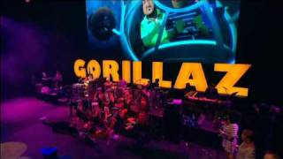 Gorillaz  On Melancholy Hill Live  Glastonbury 2010 [upl. by Constantina]