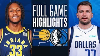 PACERS at MAVERICKS  FULL GAME HIGHLIGHTS  March 5 2024 [upl. by Lesh]