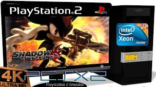 PCSX2 150 PS2  Shadow the Hedgehog 4KGameplay Settings OpenGL 2 [upl. by Selrac]