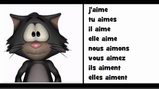 La grammaire en chantant  Le verbe aimer [upl. by Shirlee]