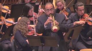 Arutiunian Concerto for Trumpet Manny Laureano Macalester Orchestra Mandarano 720p [upl. by Peggi]