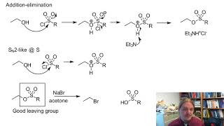 Conversation of alcohols to sulfonate esters [upl. by Blondy161]