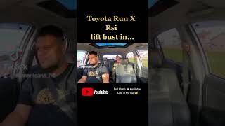 Toyota Run X RsiLift bust in [upl. by Yousuf848]