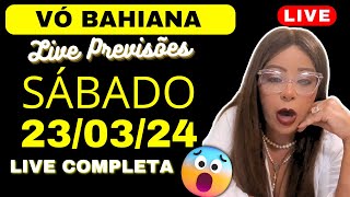 VÓ BAHIANA LIVE SÁBADO 230324 😱🙏 [upl. by Emera]