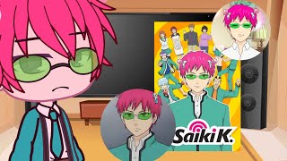 The Disastrous Life Of Saiki Kusuo   Fandoms react  Saiki K  Gacha Club  Part 15 [upl. by Airotahs]