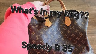 Whats in my bag  Speedy B 35 [upl. by Rehteh]