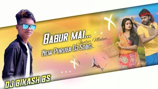 New Purulia Dj Song  Babur Mai Jhalar Malar  Remix By Dj Bikash Bs [upl. by Tenaej]