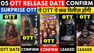 Pushpa 2 OTT Release Date I Jigra 2 OTT Confirmed NetflixIndiaOfficial PrimeVideoINpushpa2 [upl. by Tnilk]