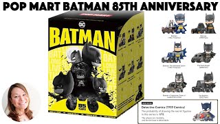 Pop Mart Batman 85th Anniversary Blind Box Unboxing [upl. by Favianus]