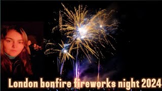 London’d Bonfire Night And Foreworks Night 2024  Bonfires Fireworks Night [upl. by Quenby]