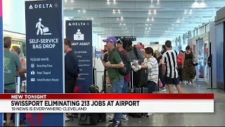 Swissport laying off more than 200 employees at Cleveland Hopkins International Airport [upl. by Hoes]