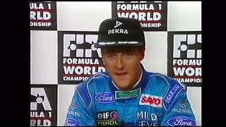 The post race press conference with Michael Schumacher FerrariMonaco GP Monte Carlo F1 Formula1 [upl. by Morey]