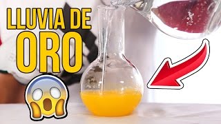 CÓMO hacer una LLUVIA de ORO ¡INCREÍBLE [upl. by Gaultiero]