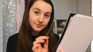 ASMR  Sketching You Roleplay ✏️ Soft Spoken [upl. by Lael]