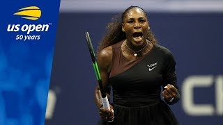 Highlights From Serena Williams 64 63 QF Win Over Karolina Pliskova [upl. by Ambie]