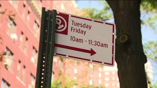 NYC alternate side parking rules amended New Yorkers will only need to move cars once a week [upl. by Dyol285]