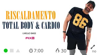 Esercizi di Riscaldamento Senza Salti Per Tutto Il Corpo  Cardio Leggero [upl. by Afesoj851]