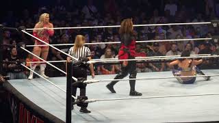 Bayley amp Naomi defeated Tiffany Stratton amp Nia Jax PART 2 WWE Live Brussels [upl. by Kappenne]