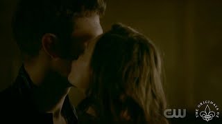 The Originals 5x09 Hope kisses Klaus on the cheek [upl. by Atronna]