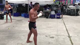 Saenchai Strikes Back Shadowboxing Part 2 [upl. by Brose]