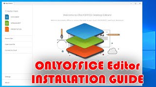 OnlyOffice Installation Guide for Windows [upl. by Arima]