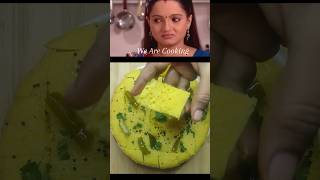 Gopibahu Making Dhokla  shorts sathnibhanasathiya gopibahu gopi food streetfood india [upl. by Yentirb]